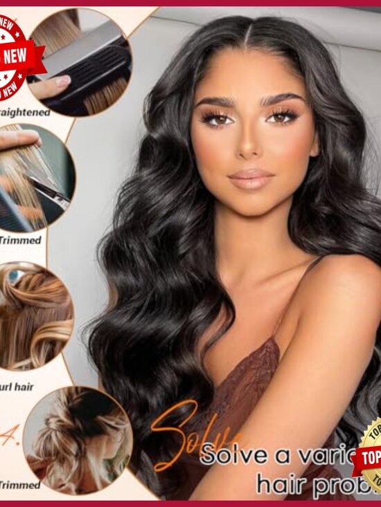 22 Inch Human Hair Clip In Extensions, Body Wave, 8 Pieces, 110g main image 4